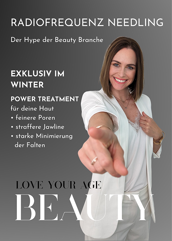 Radiofrequenz Needling: Power Treatment für deine Haut. Behandlung exklusiv im Winter